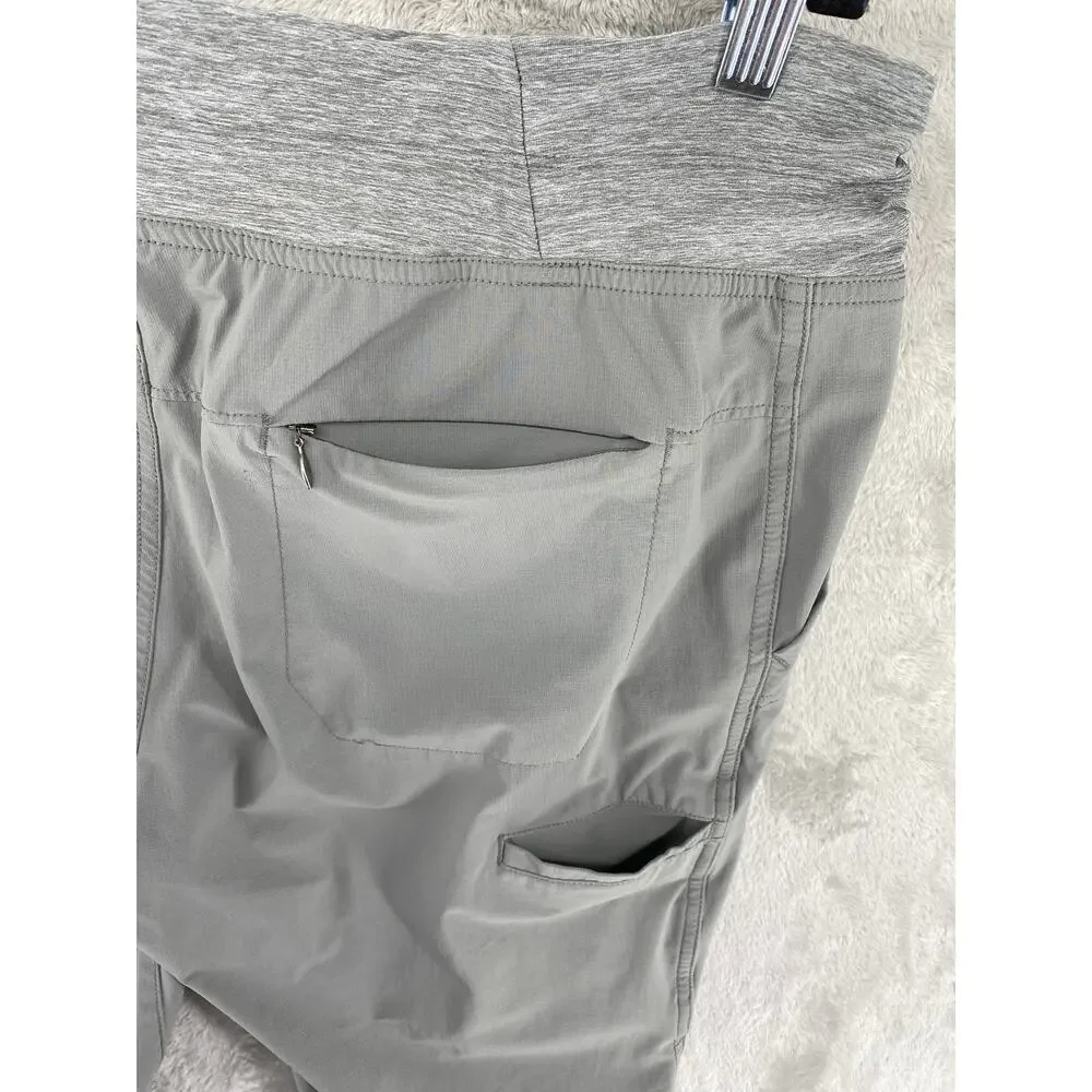Duluth Trading Dry on the Fly Hiking Pants Womens 12x31 Gray Lightweight Travel
